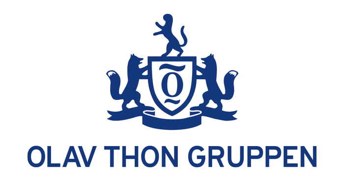 Olav Thon sin logo hos postsocial.no