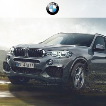 Bilde av en BMW på veien